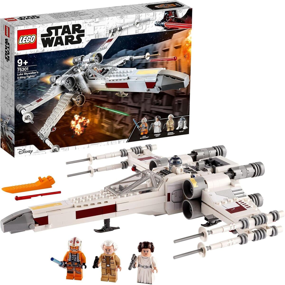 Test : lego 75301 x-wing fighter de luke skywalker