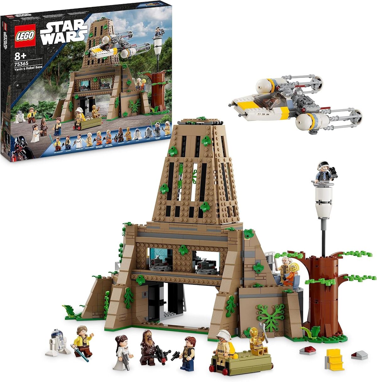Test : lEGO 75365 Star Wars la base rebelle de Yavin 4 et ses 10 minifigurines