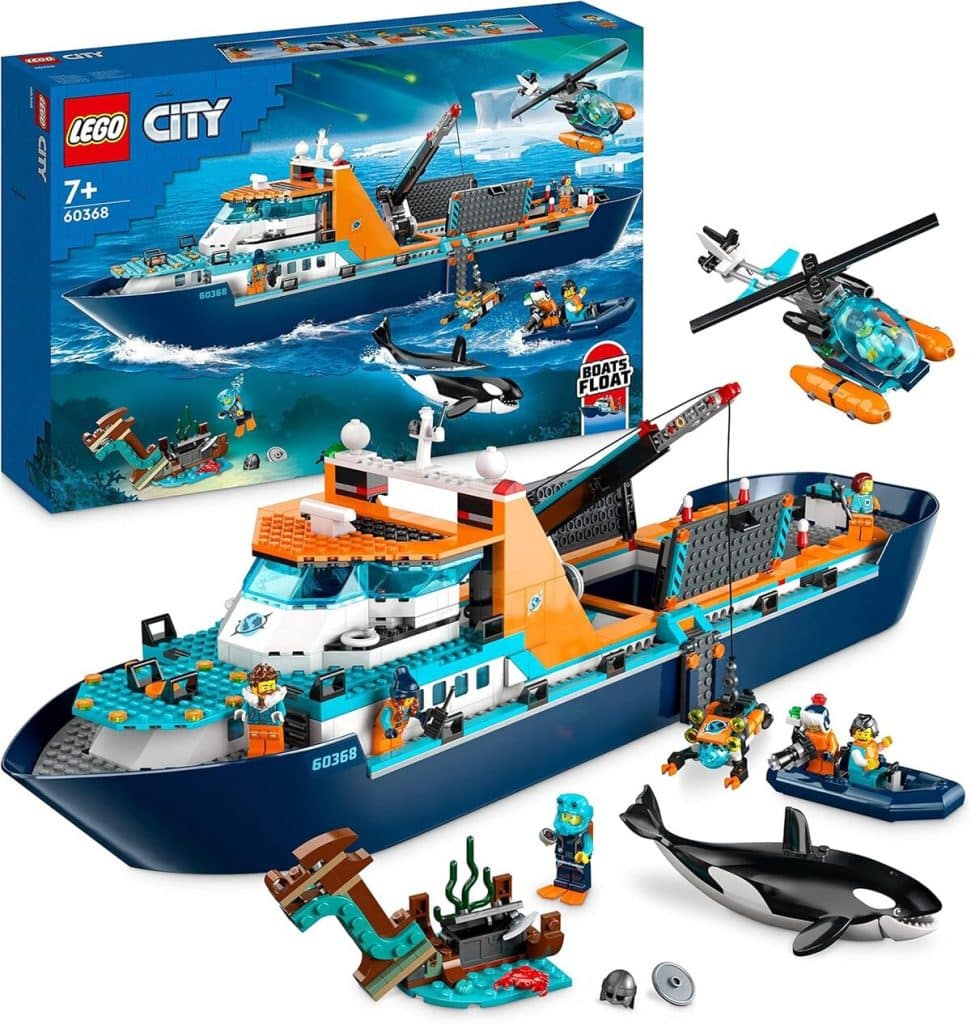 Test : lEGO City navire d'exploration arctique 60368