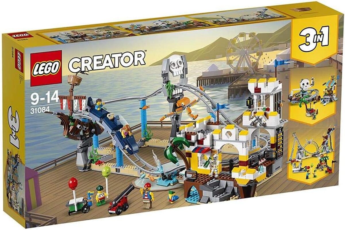 Test : lego creator les montagnes russes des pirates 31084 en 923 pièces