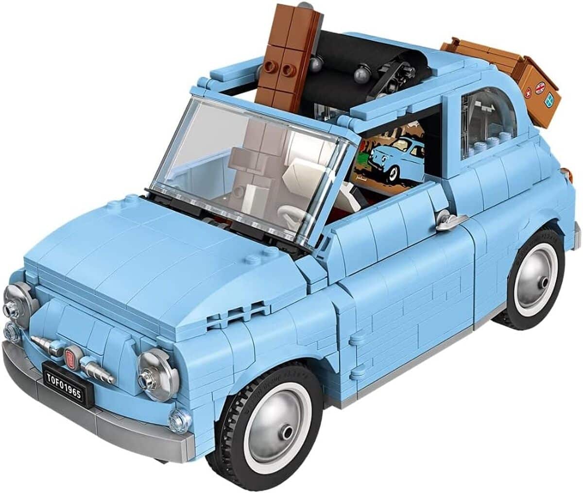 Test : lEGO Fiat 500 Bleu Édition Limitée