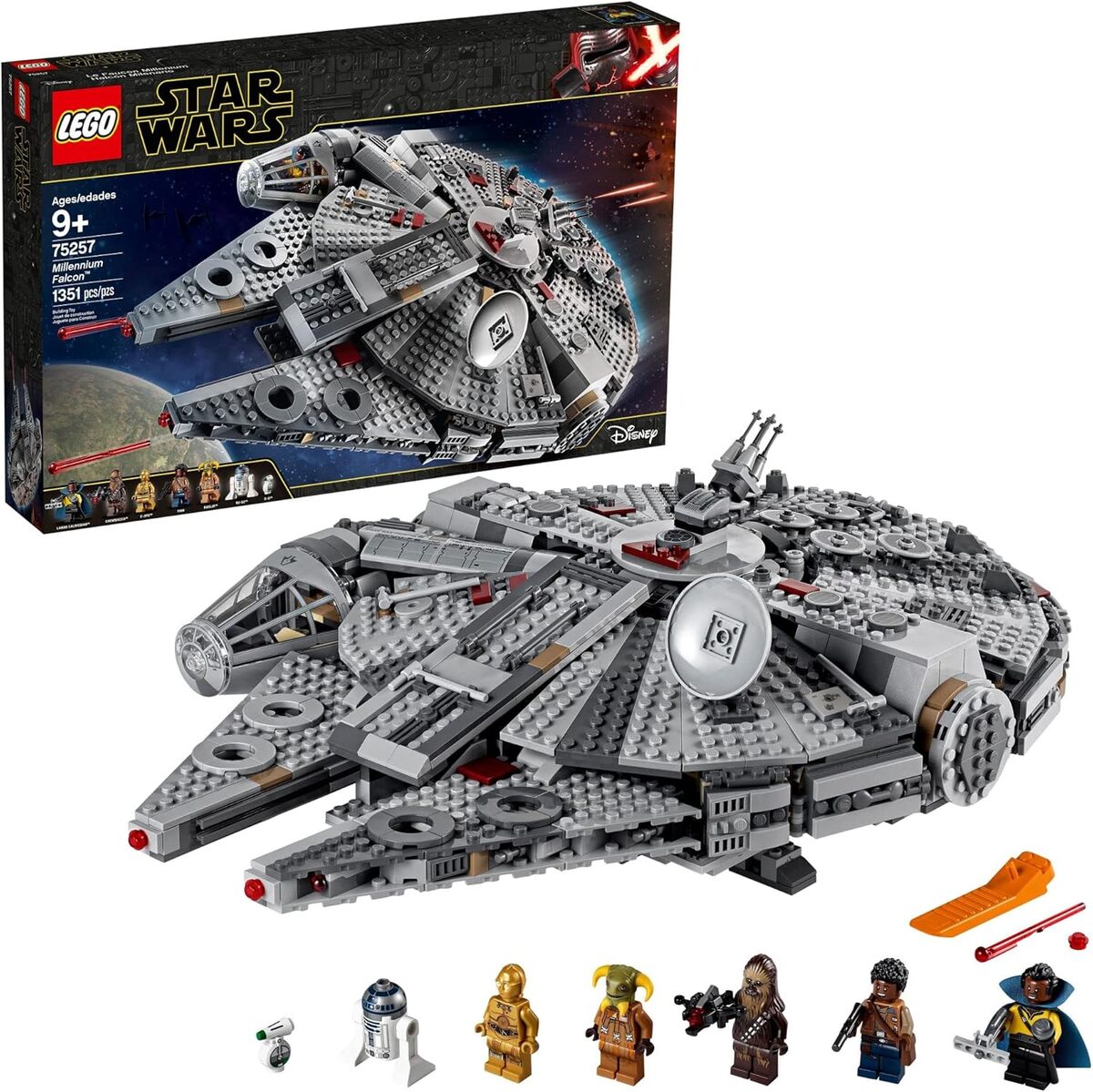 Test LEGO Millennium Falcon 75257 : construction épique de 1 351 pièces