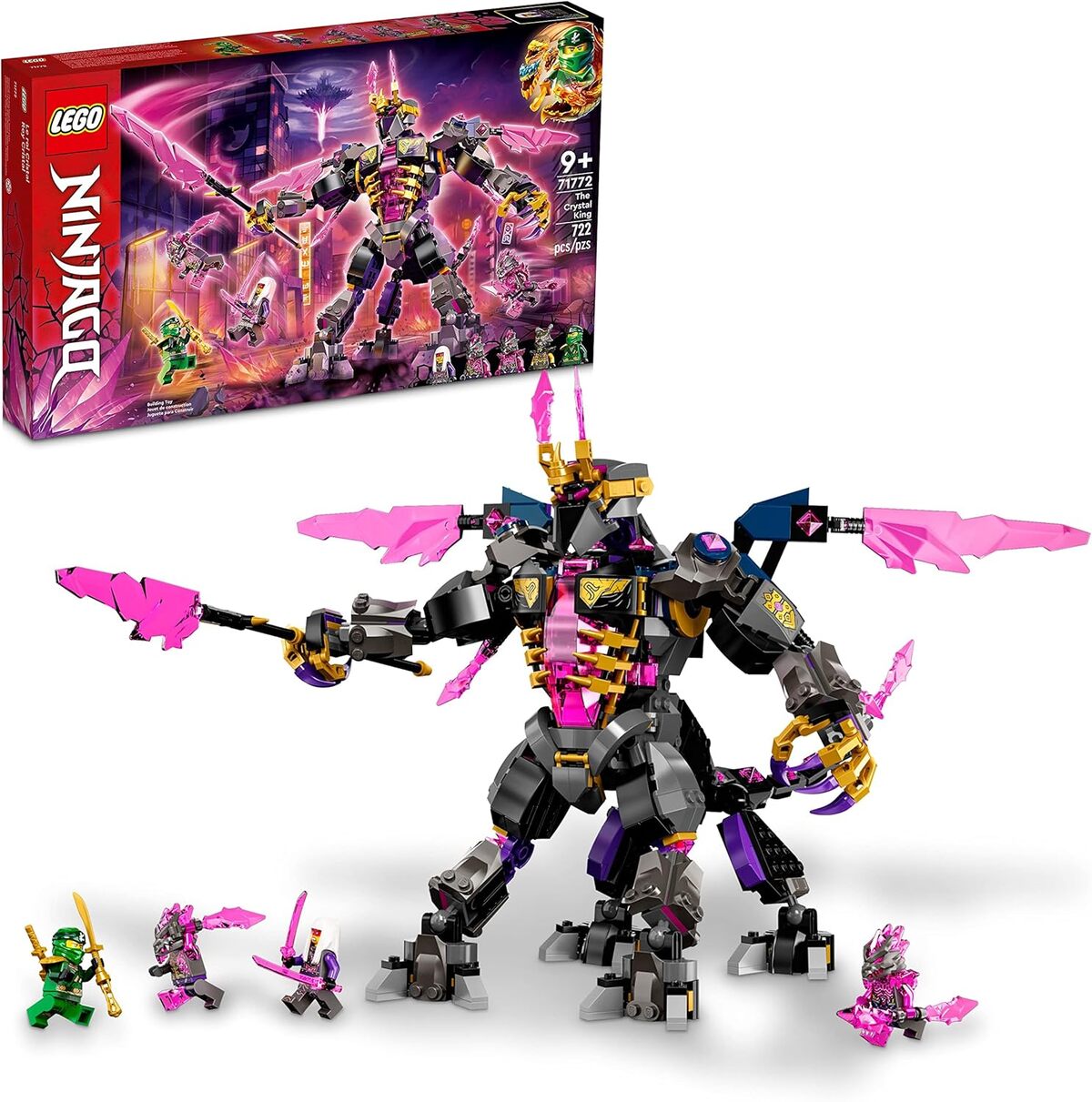 Test : lego Ninjago 71772 le roi de cristal et ses figurines de combat