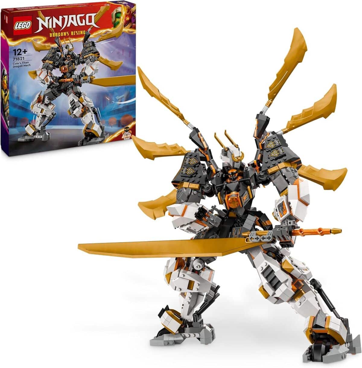Test : lego Ninjago le dragon Titan de Cole 71821