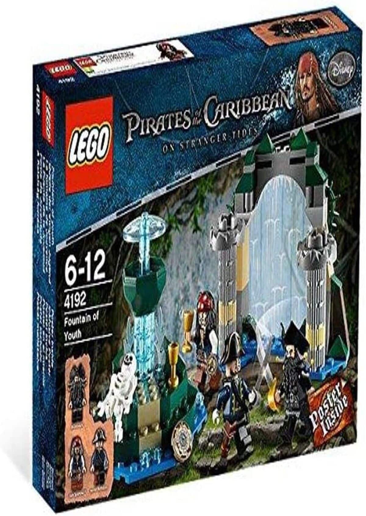 Test : lego Pirates of the Caribbean Fontaine de Jouvence, 128 pièces