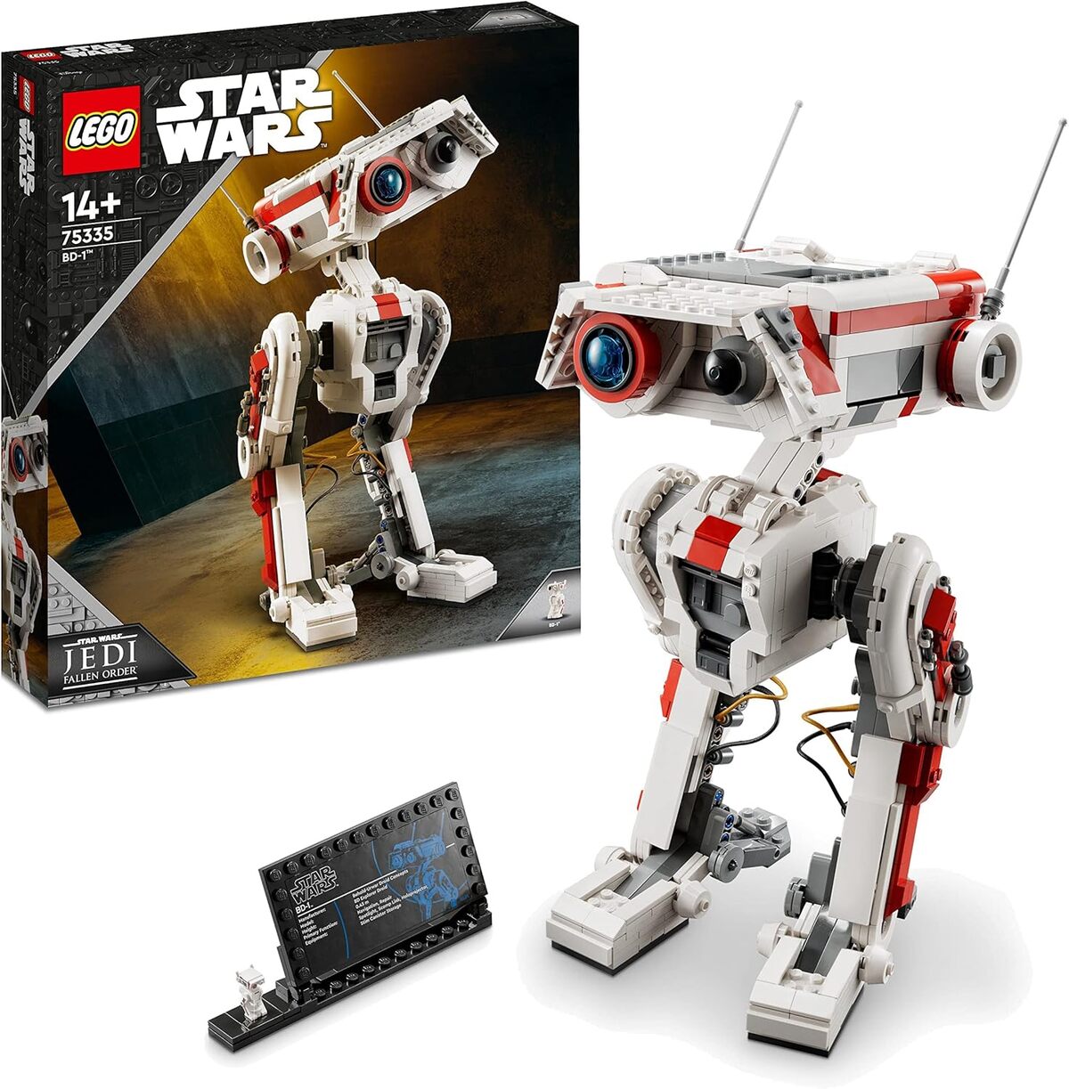 Test : maquette LEGO Star Wars BD-1, un droïde captivant