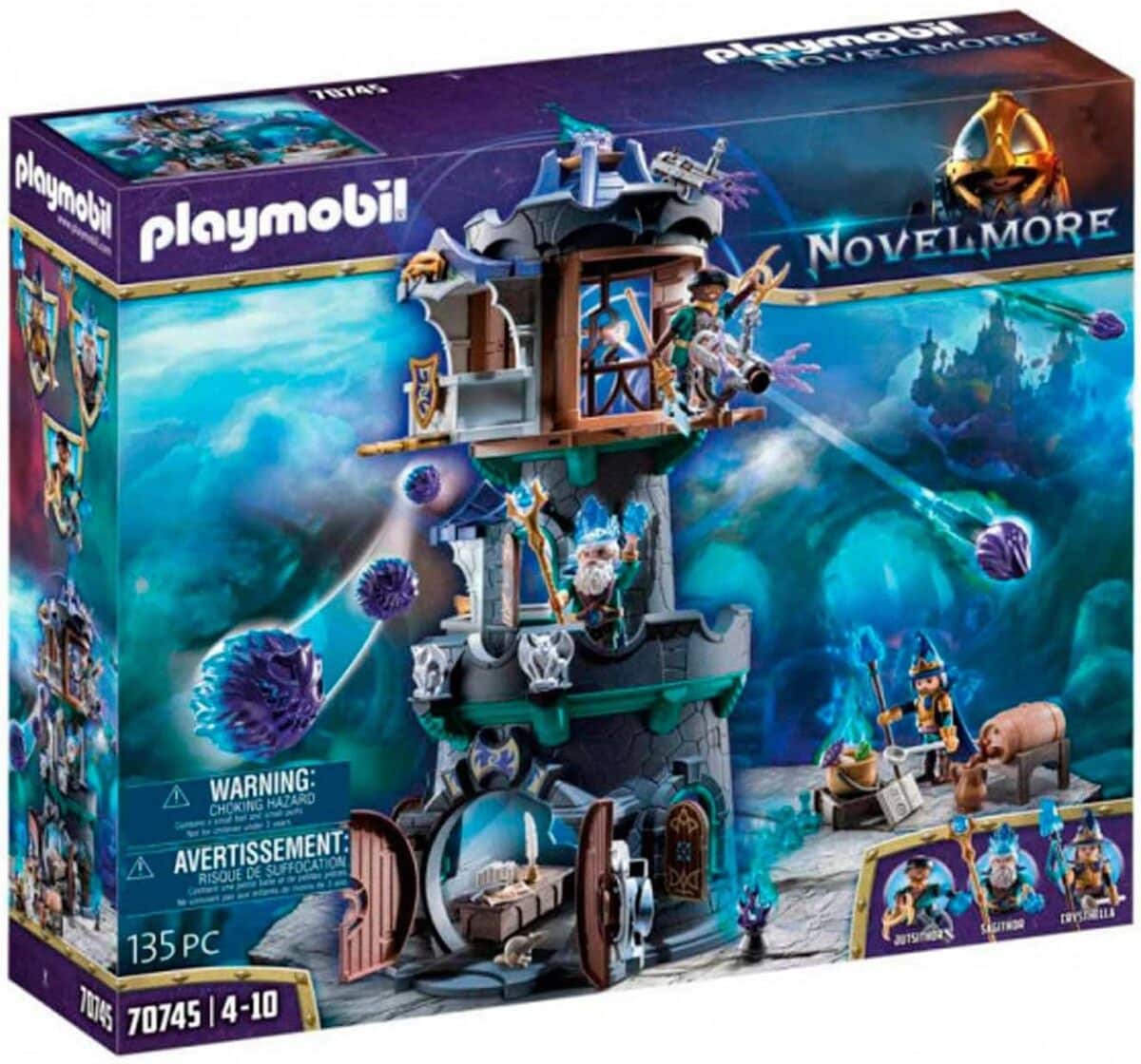 Test Playmobil 70745 : tour des magiciens Violet Vale