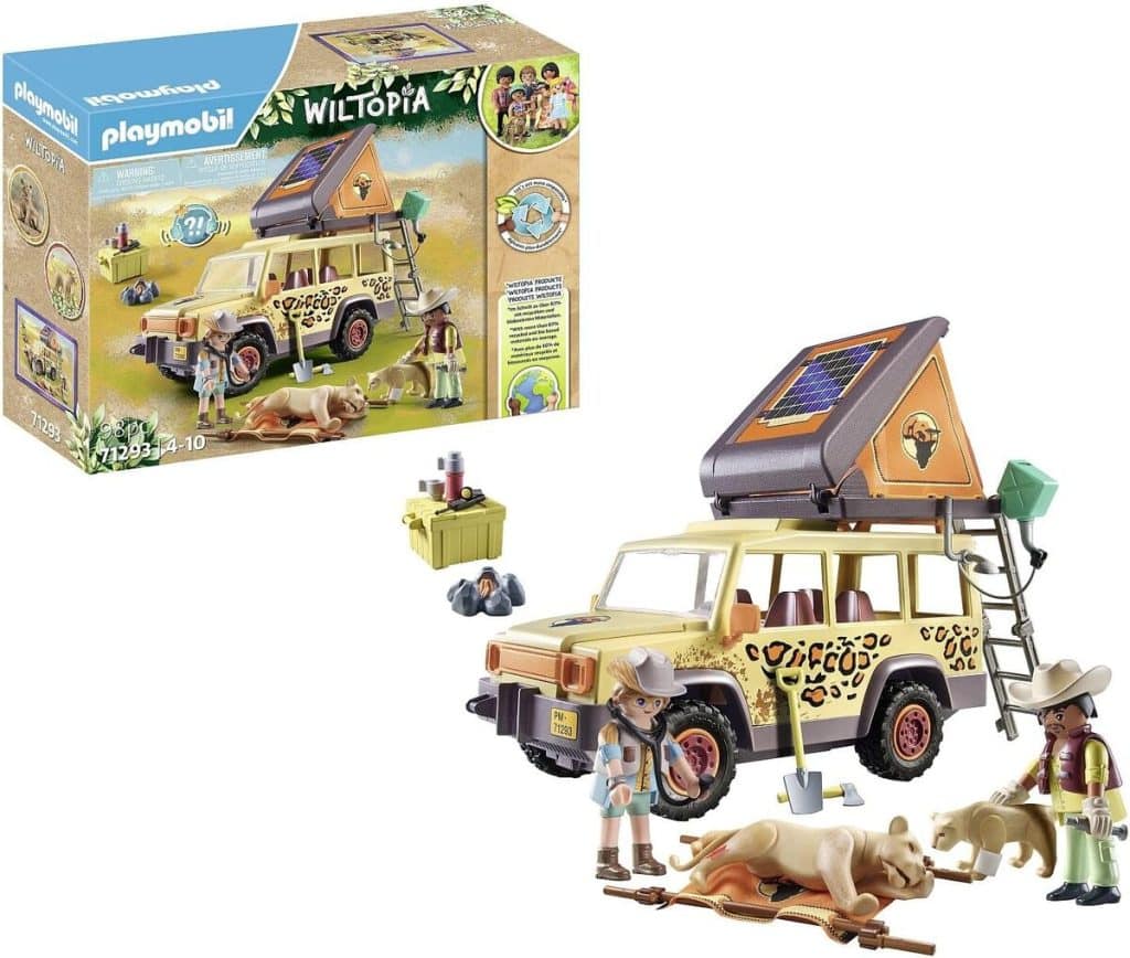 Test : playmobil 71293 explorateurs en tout-terrain durable