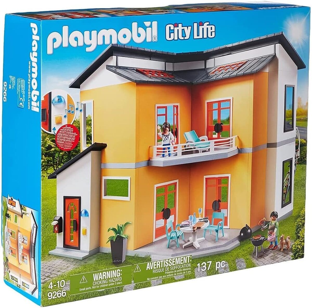 Test : playmobil 9266 maison moderne City Life