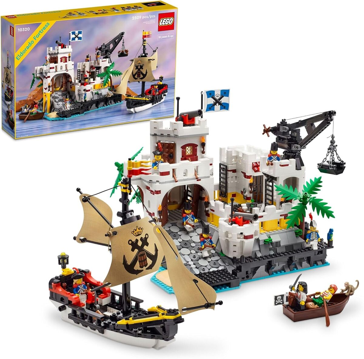 Avis : le kit LEGO icons eldorado fortress, idéal nostalgique pour adultes