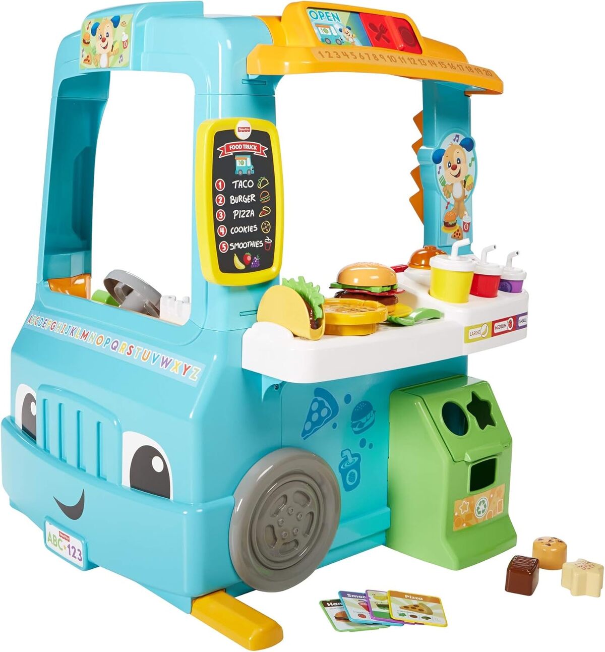 Test du food truck Fisher-Price Puppy GHJ07 : sons et lumières