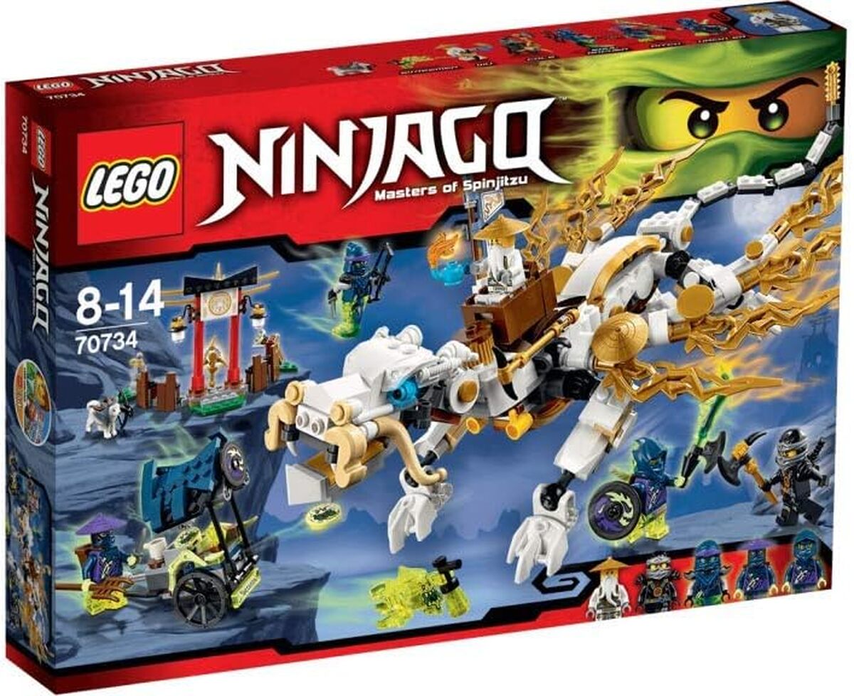 Test du jeu de construction Lego Ninjago : le dragon de maître Wu