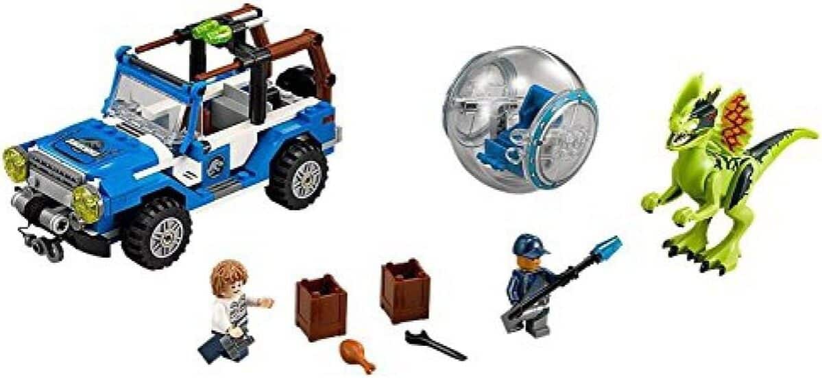 Test du lego Jurassic World 75916 : l'embuscade du dilophosaure
