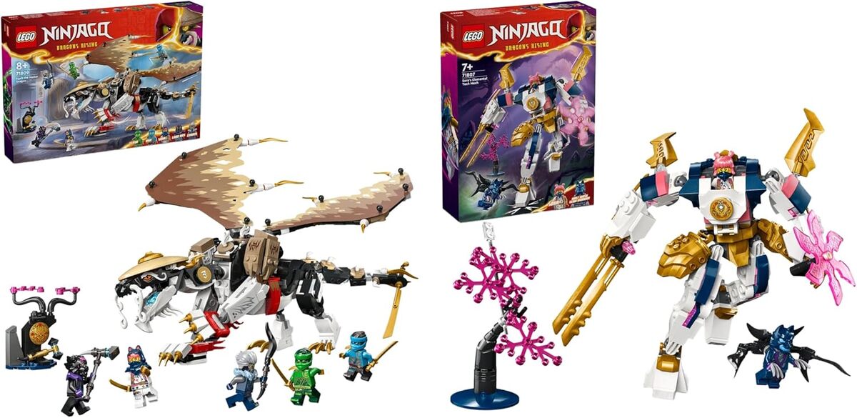 Test du LEGO Ninjago maître dragon : aventure et minifigurines ninja