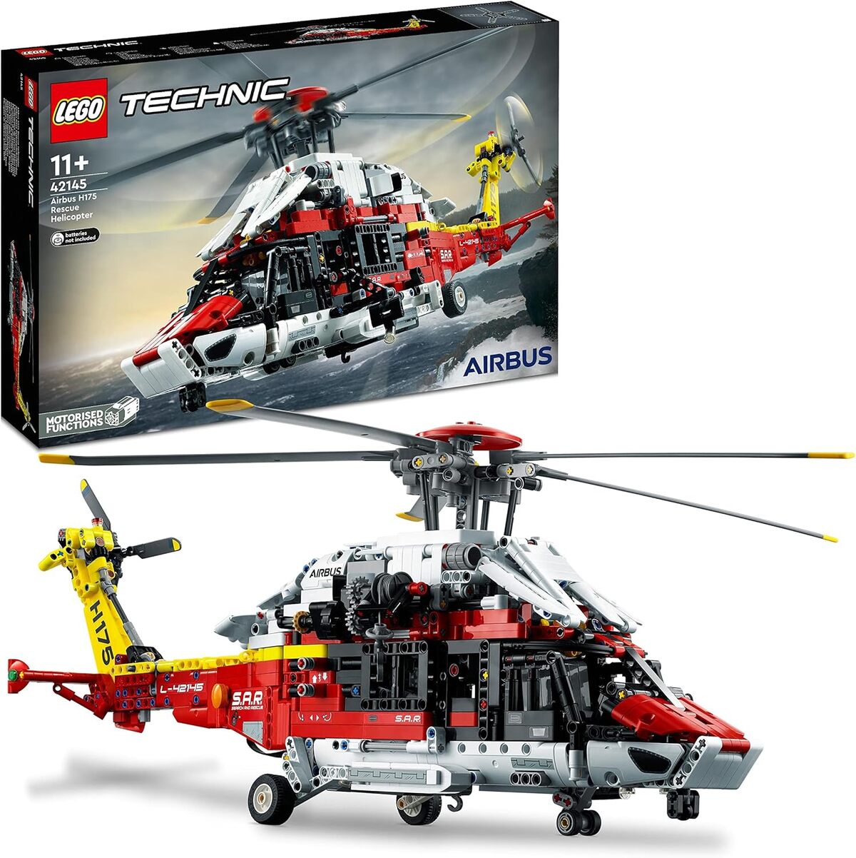 Test du lego technic hélicoptère Airbus H175 : jouet éducatif motorisé