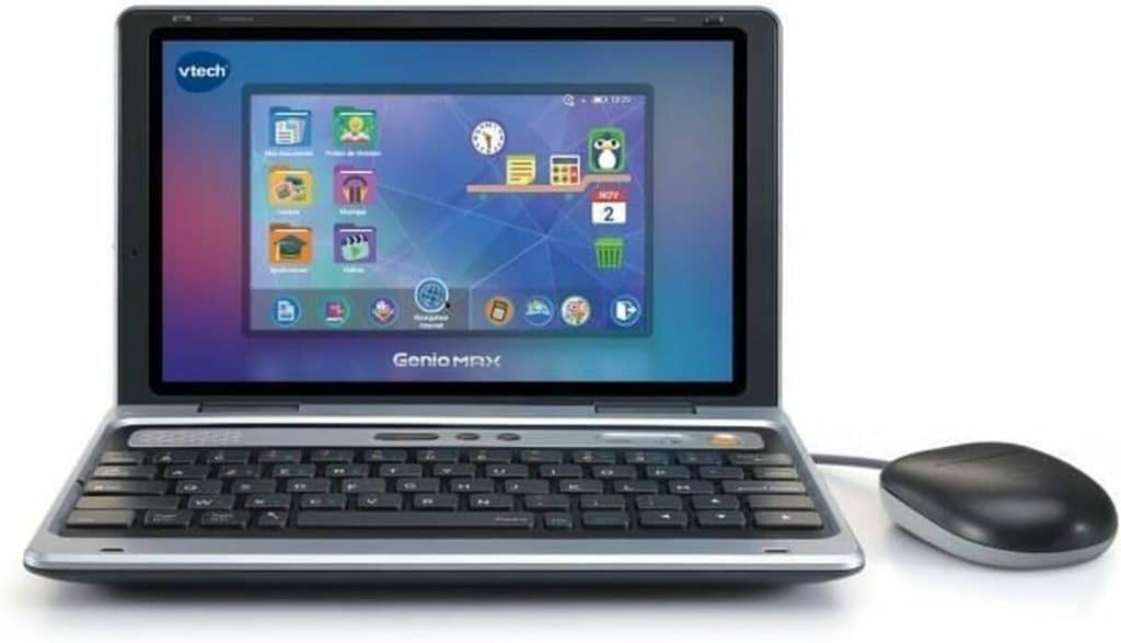 Test du VTech Genio Max : l'ordinateur enfant gris métal