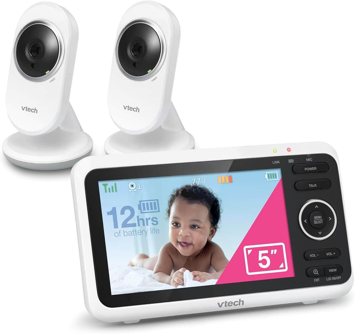 Test du VTech VM350-2 : surveillance bébé facile