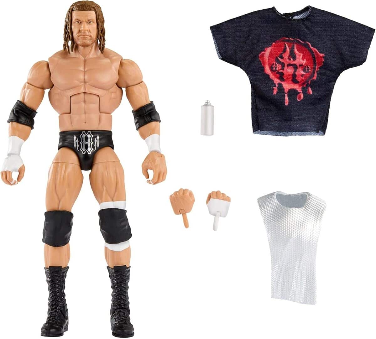 Test : figurine WWE Elite Triple H Mattel Series 20