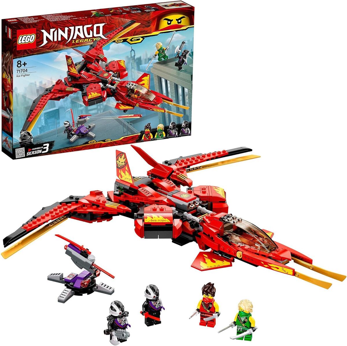 Test : lEGO 71704 Ninjago superjet de Kai