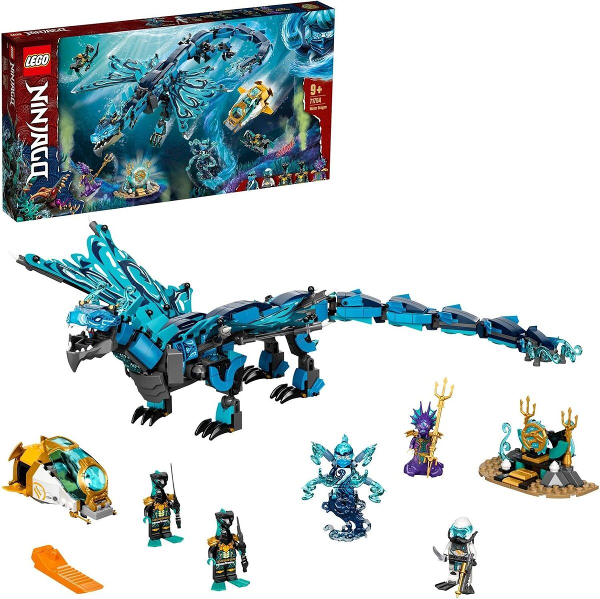 Test : lEGO 71754 le dragon de l'eau, aventure épique pour jeunes ninjas