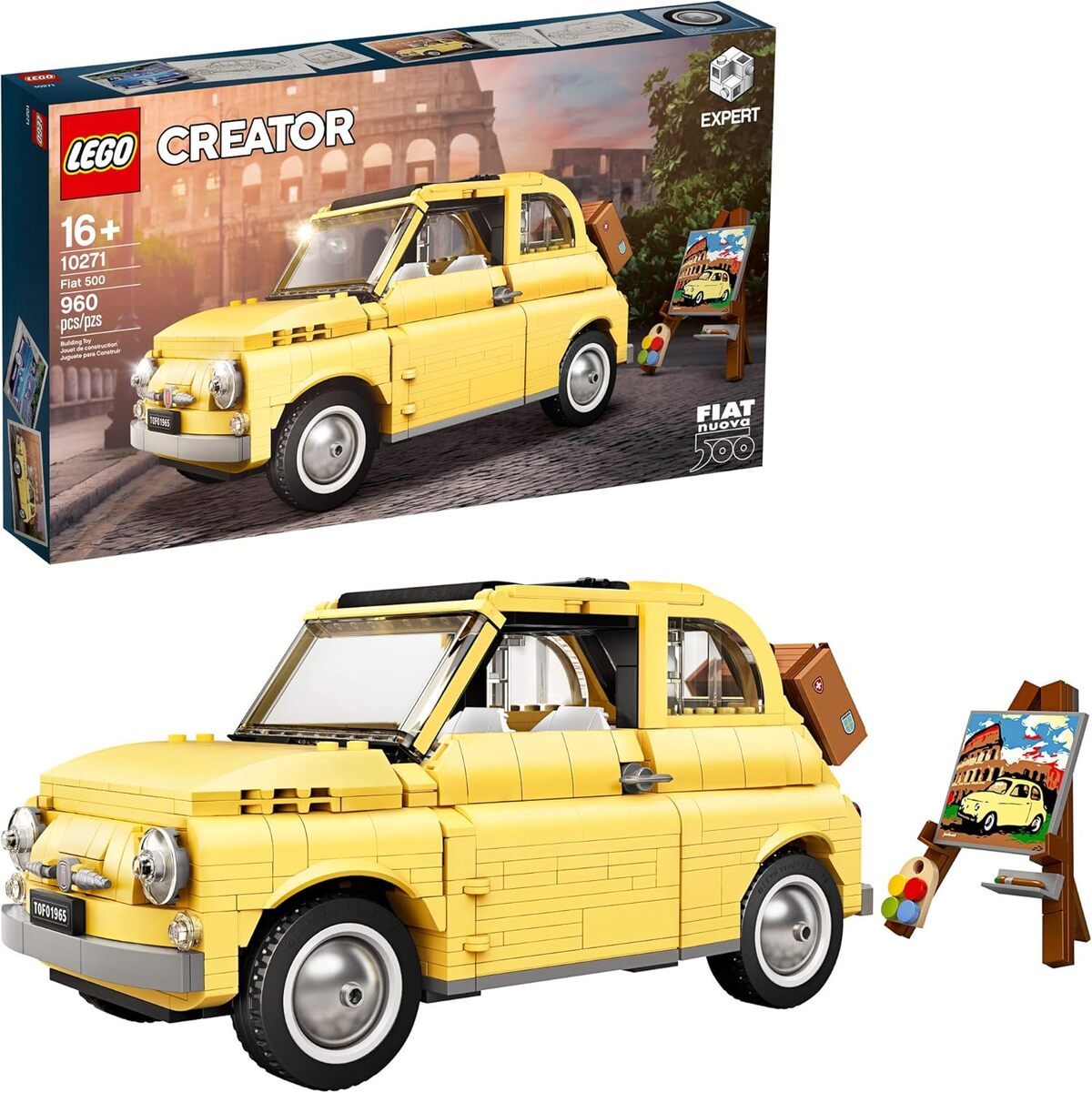 Test : lego creator expert fiat 500 10271 et ses 960 pièces