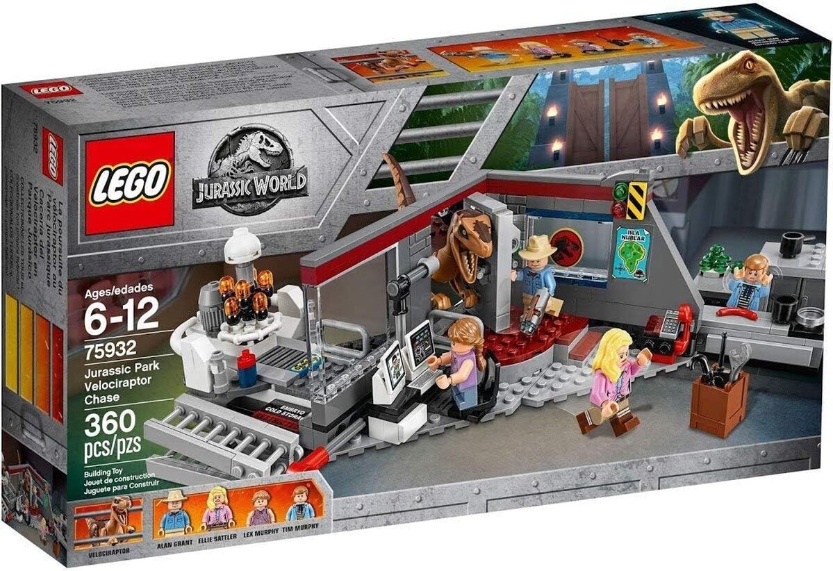 Test : lego Jurassic World, la poursuite du vélociraptor 75932