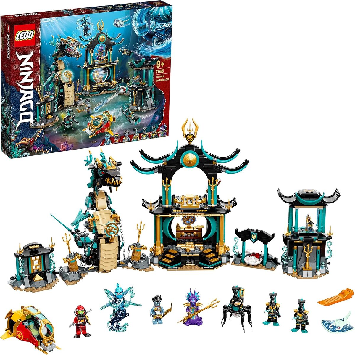 Test : lEGO Ninjago 71755, le temple de la mer sans fin pour enfants 9+ ans