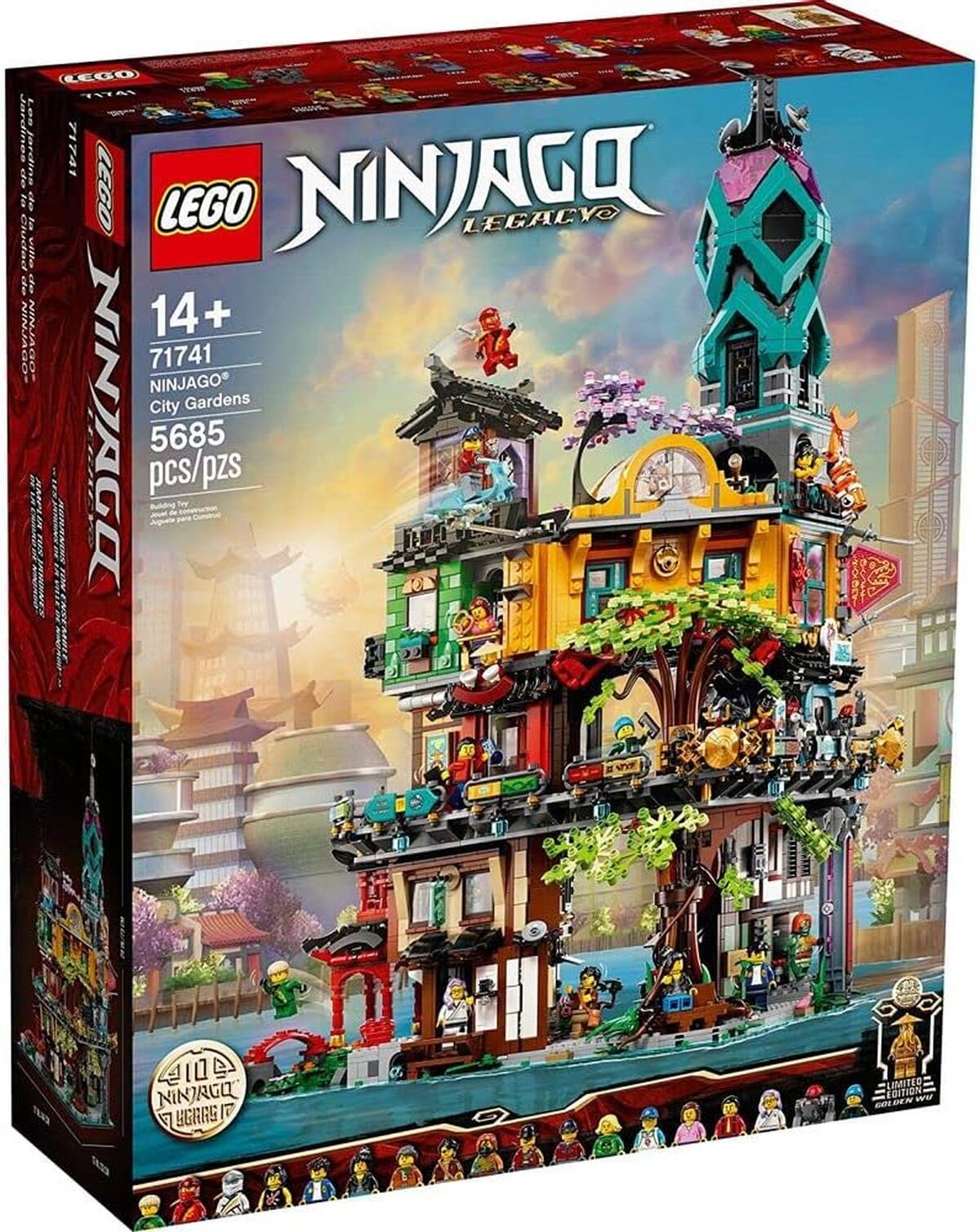Test : lego Ninjago City Gardens 71741, le kit ultime de 5 685 pièces