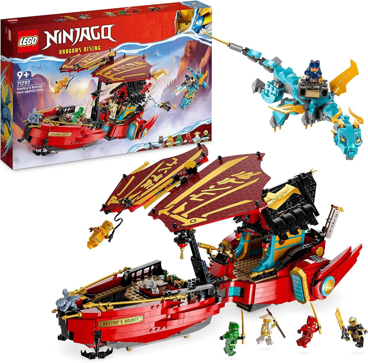Test : lego Ninjago QG des ninjas 71797, aventure et construction ninja