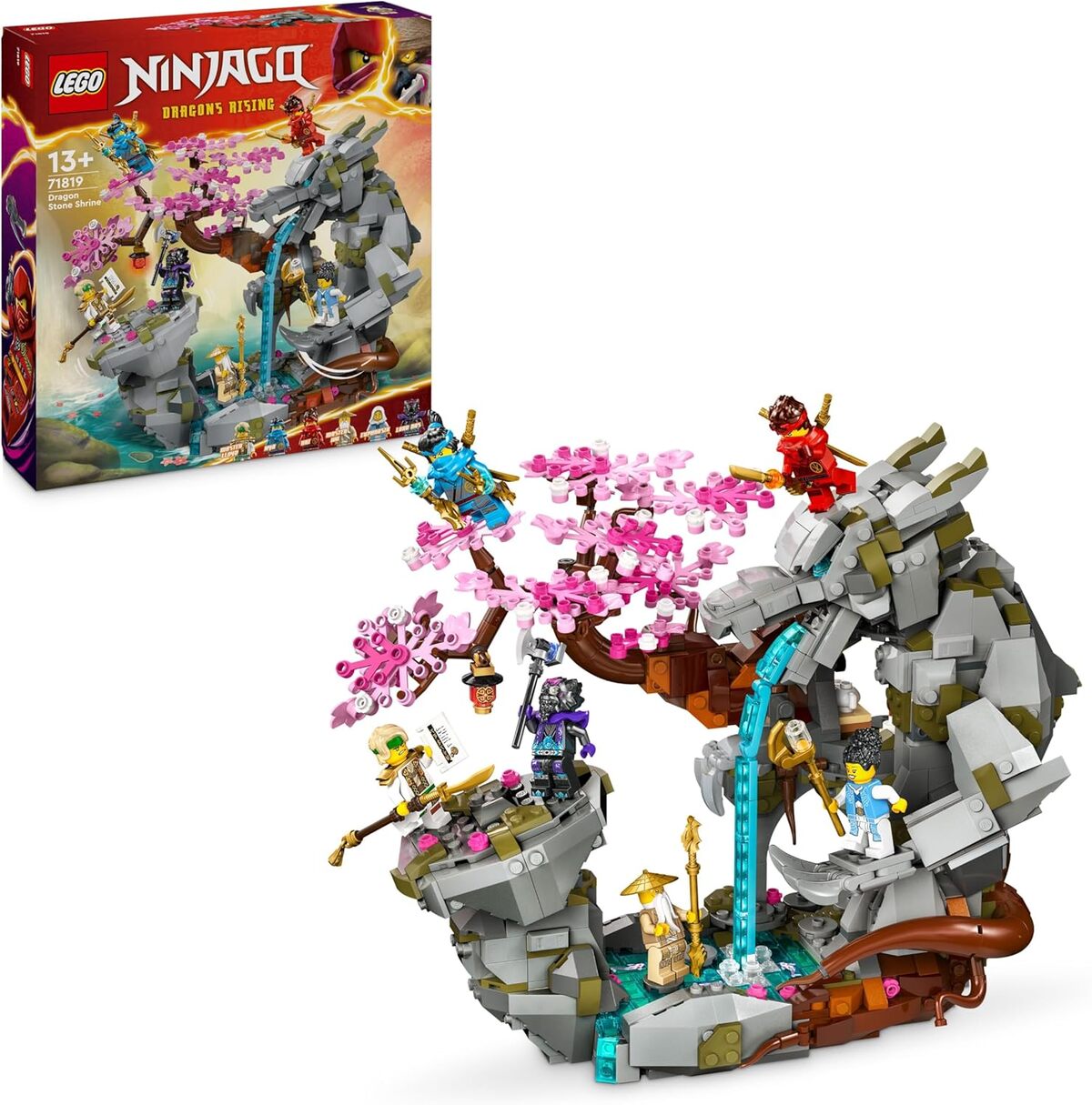 Test : lego Ninjago Sanctuaire de la Roche du Dragon 71819
