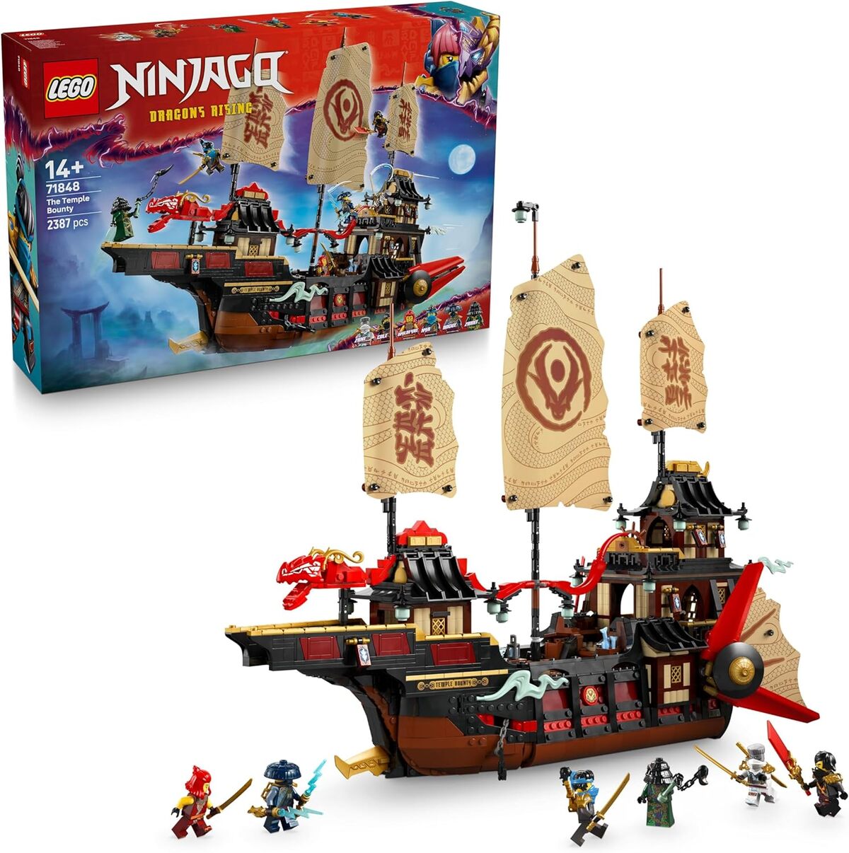 Test : lego Ninjago Temple Bounty 71848, aventure interactive avec minifigurines