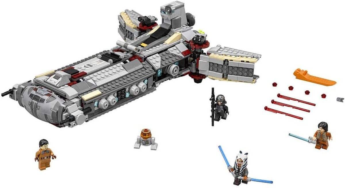 Test : lego Star Wars 75158, frégate de combat rebelle