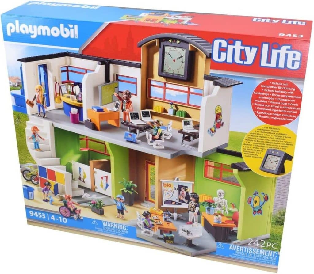 Test : playmobil 9453 école aménagée city life