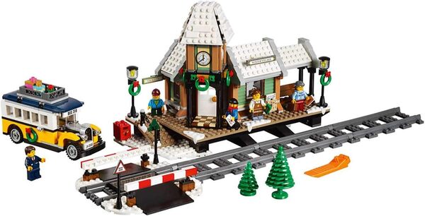 Lego Creator 10259 Gare d’Hiver, Jouet