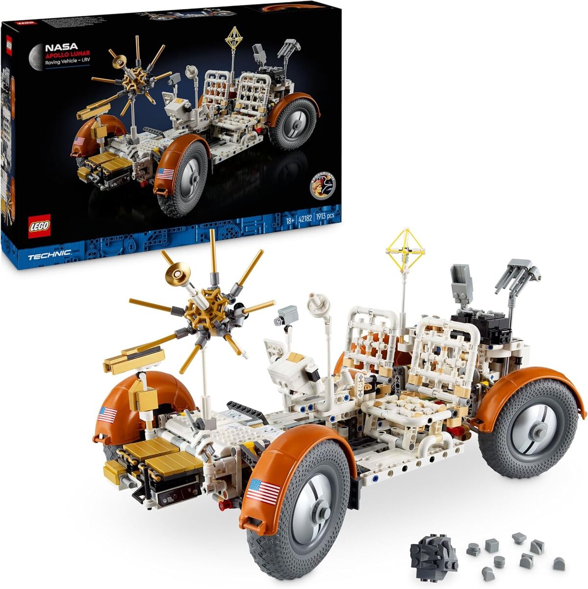Analyse du rover spatial Lego Technic NASA Apollo 42182