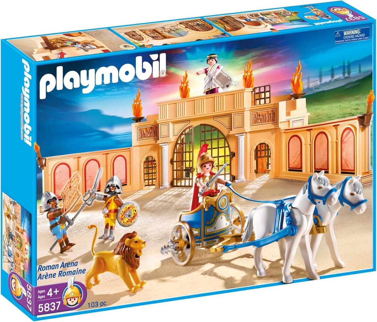 Test de l'arène romaine Playmobil 5837