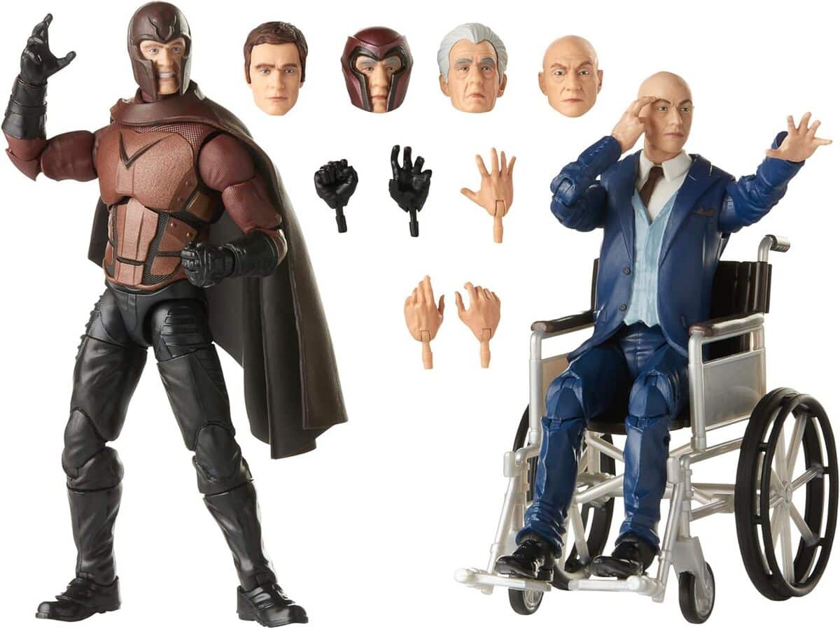 Test des figurines Magneto et Professor X - Marvel Legends X-Men