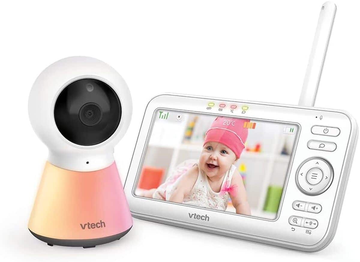 Test du babyphone vidéo VTech BM5254 : écran 5" et veilleuse intégré