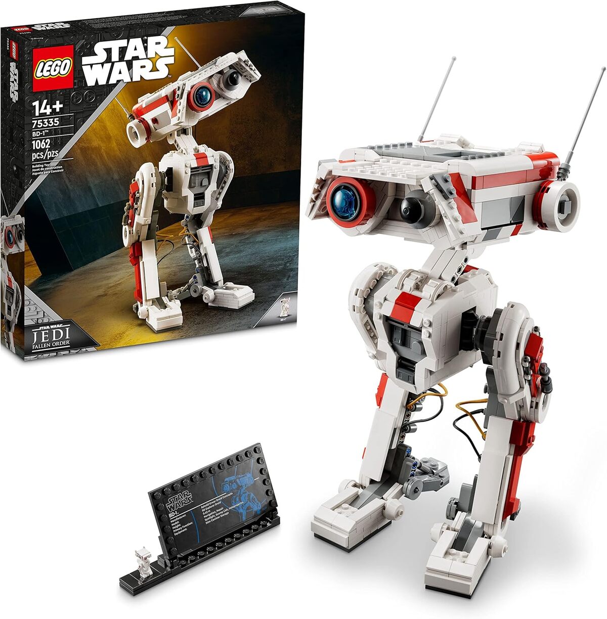 Test du droïde BD-1 LEGO Star Wars : figurine posable 75335