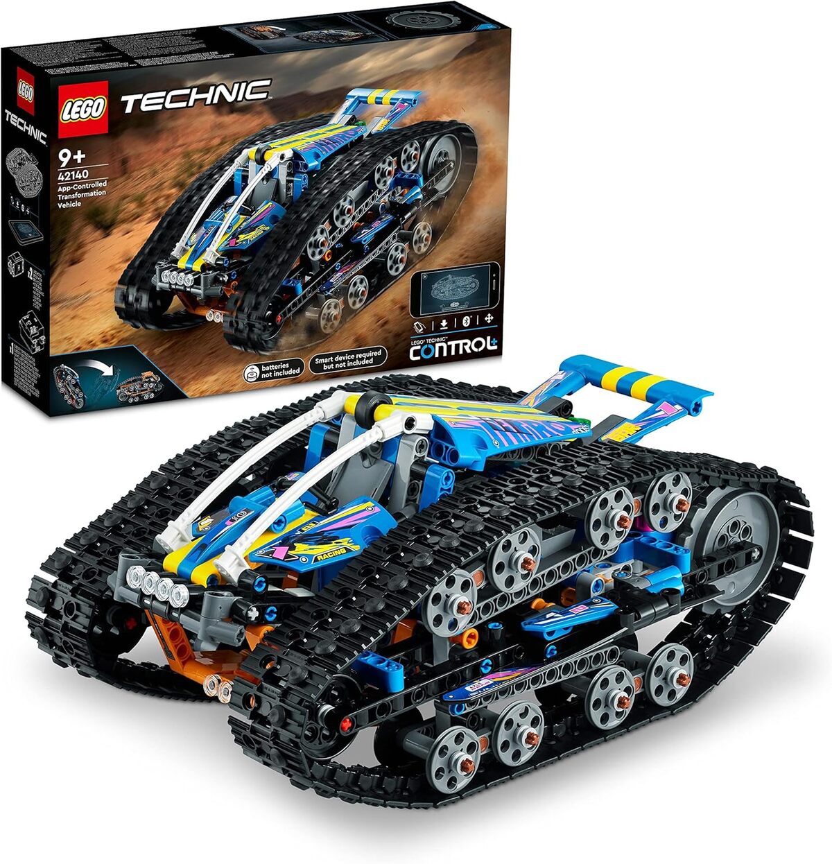 Test LEGO 42140 technic : véhicule transformable télécommandé pour enfants