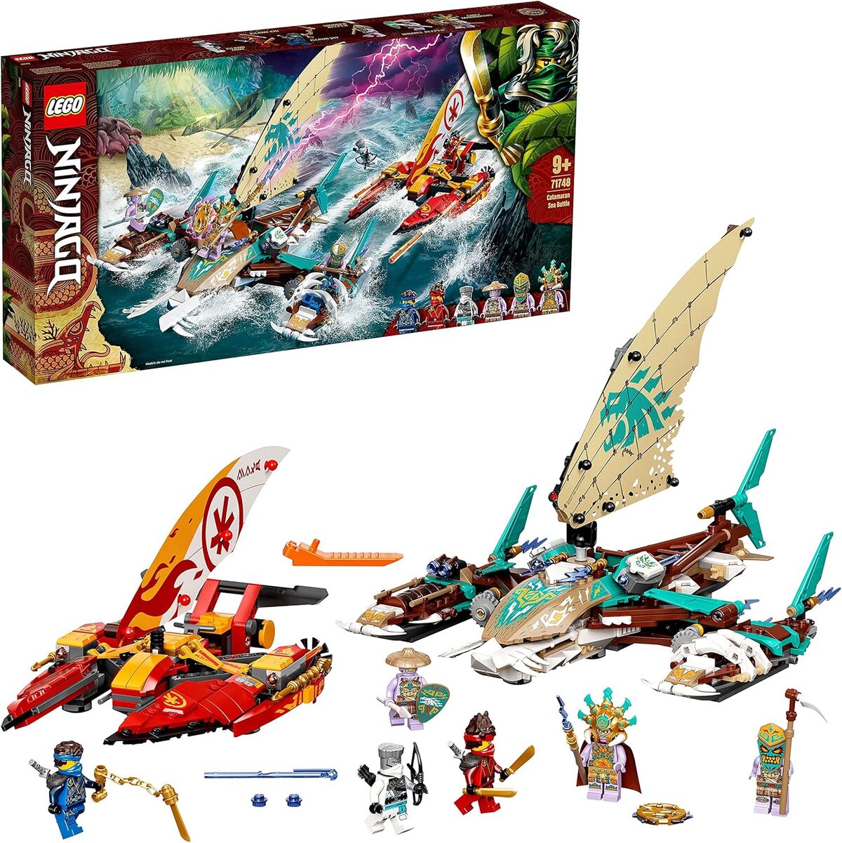 Test : lego 71748 ninjago, bataille de catamarans captivante
