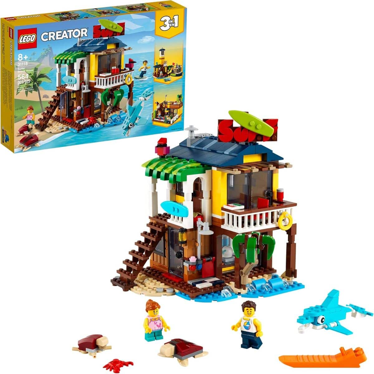 Test : lego Creator 3in1 maison de plage 31118 avec animaux 2025