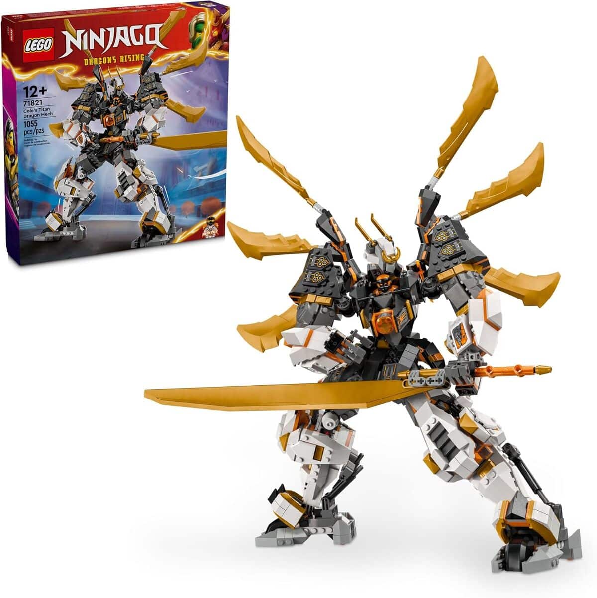Test : lego Ninjago Cole Titan Dragon Mech, aventure épique pour enfants
