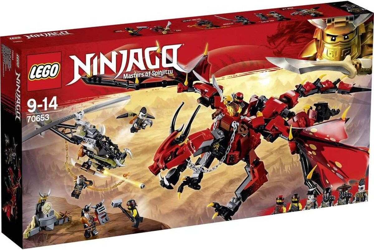 Test : lEGO Ninjago dragon Firstbourne, 882 pièces pour enfants 9+ ans