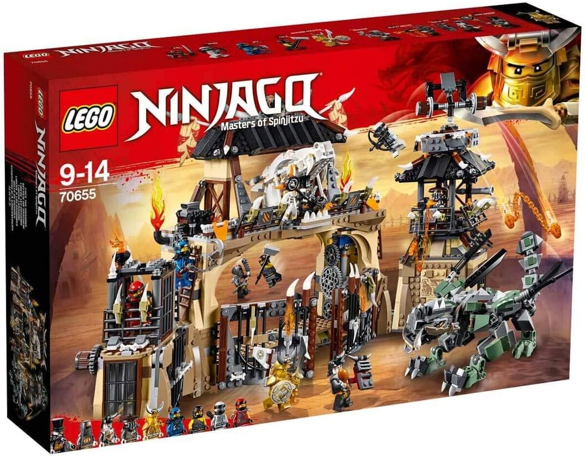 Test : lego Ninjago la tanière du dragon, 1660 pièces