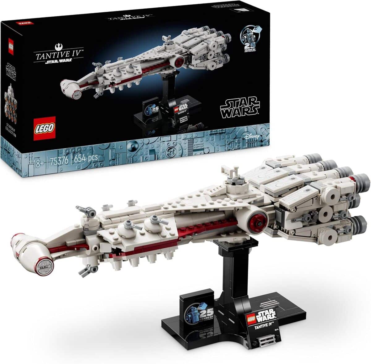 Test : lEGO Star Wars Tantive IV, vaisseau spatial à collectionner 75376