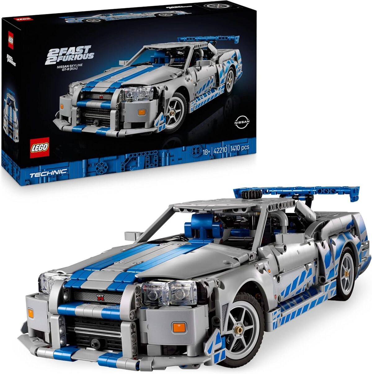 Test : nissan skyline GT-R LEGO Technic 42210