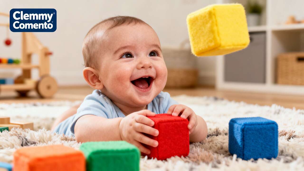 Jeux d'éveil pour bébé : découvrez Clemmy de Clementoni