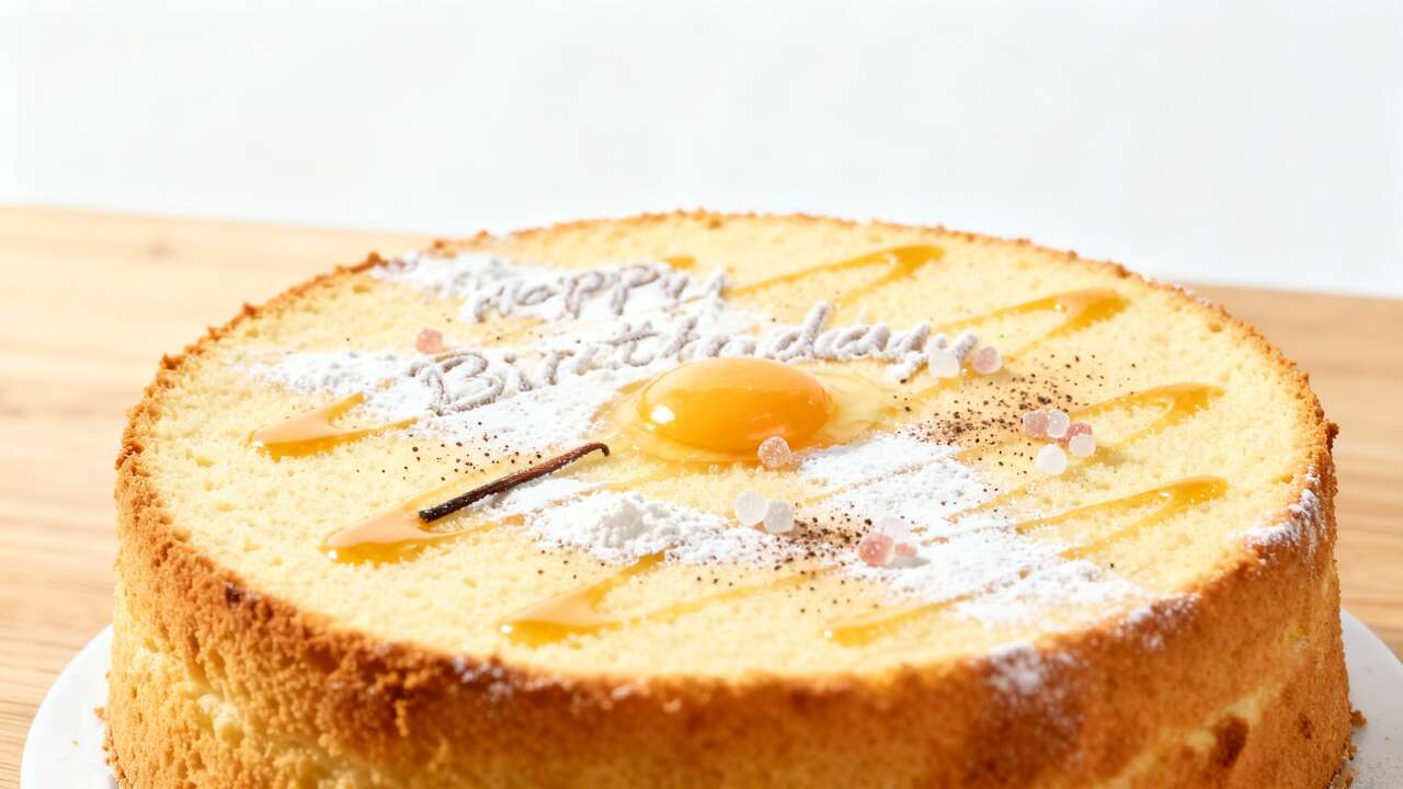Gâteau d'anniversaire : recette de génoise moelleuse