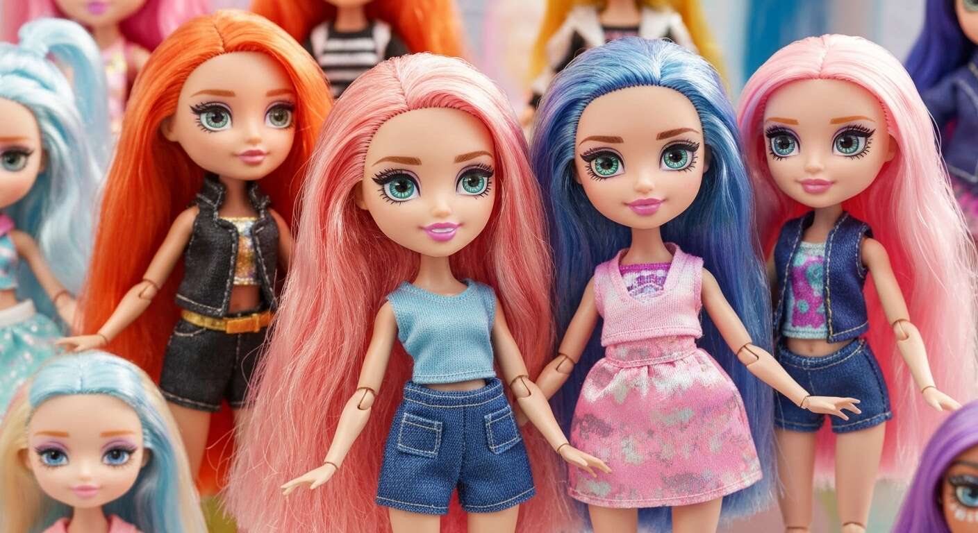 L'univers color&eacute; des poup&eacute;es rainbow high